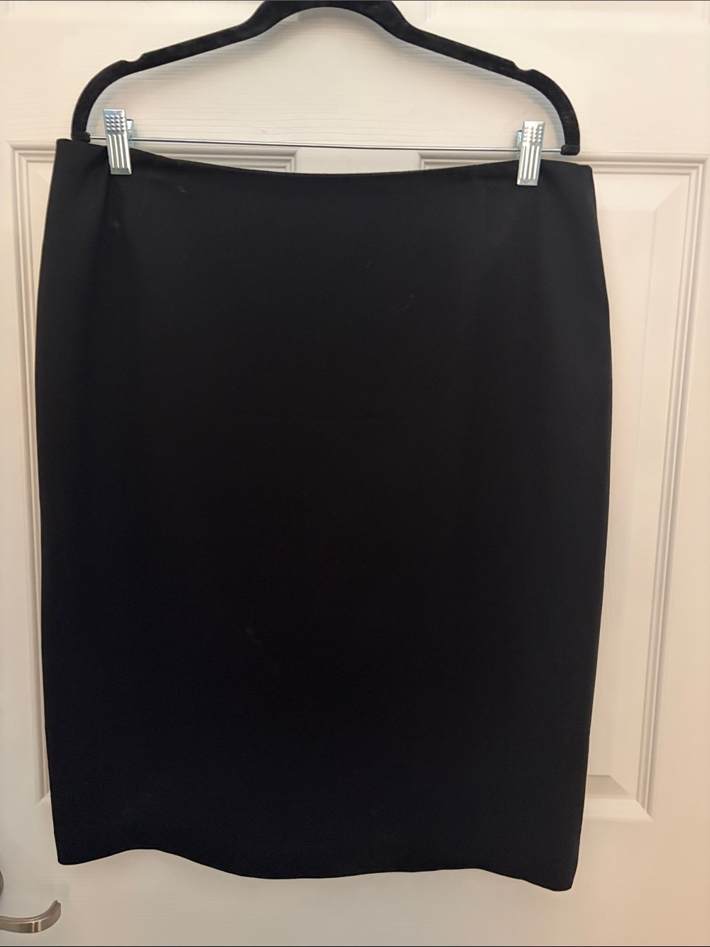 Lafayette 148 Classic Black Women's Pencil Skirt